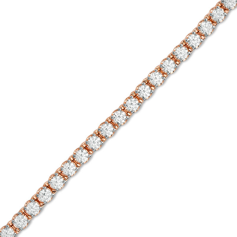 5 CT. T.W. Diamond Tennis Bracelet in 10K Rose Gold