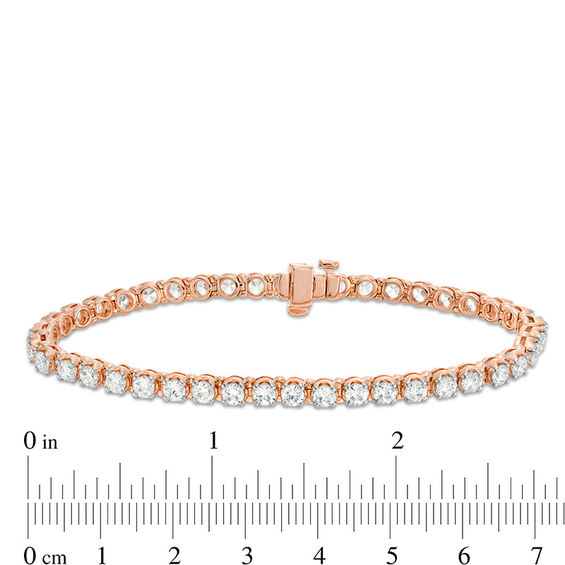 6 CT. T.w. Diamond Tennis Bracelet in 10K Rose Gold