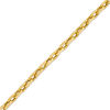 Thumbnail Image 1 of Made in Italy 5.1mm Diamond-Cut Cable Chain Bracelet in 10K Gold - 8.5"
