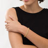 Thumbnail Image 2 of Made in Italy 070 Gauge Rosetta Chain Bracelet in 14K Gold - 7.5"