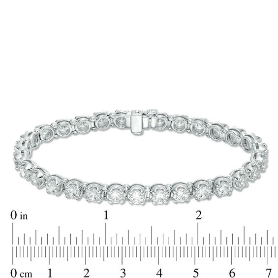 10 CT. T.w. Diamond Tennis Bracelet in 10K White Gold
