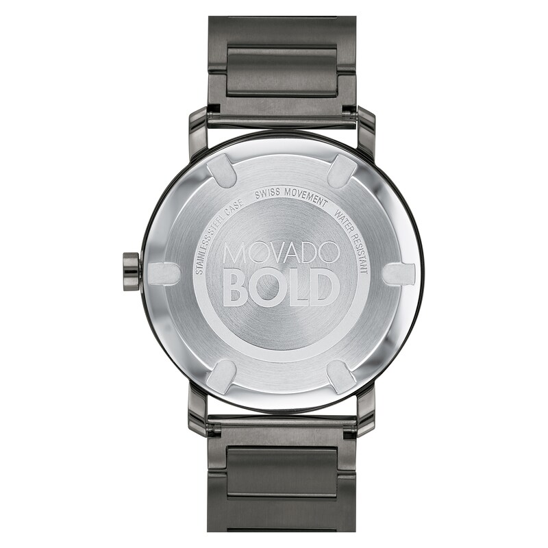 Main Image 4 of Men's Movado Bold® Gunmetal Grey IP Watch (Model: 3600509)