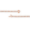 Thumbnail Image 3 of 4 CT. T.W. Diamond Tennis Bracelet in 10K Rose Gold