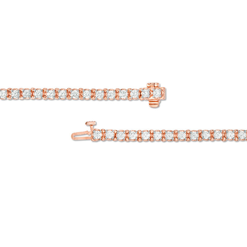 4 CT. T.W. Diamond Tennis Bracelet in 10K Rose Gold