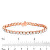 Thumbnail Image 3 of 4 CT. T.W. Diamond Tennis Bracelet in 10K Rose Gold