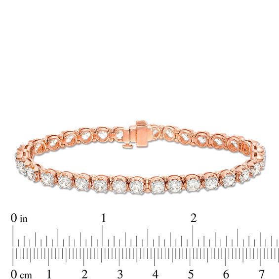4 CT. T.w. Diamond Tennis Bracelet in 10K Rose Gold