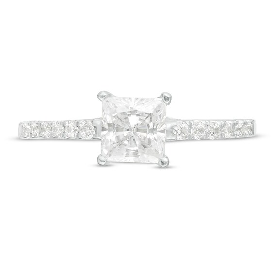 1-1/4 CT. T.w. Princess-Cut Diamond Engagement Ring in Platinum