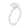 Thumbnail Image 2 of 1 CT. T.W. Emerald-Cut Diamond Engagement Ring in Platinum
