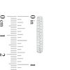 Thumbnail Image 3 of 1/2 CT. T.W. Diamond Two Row Oval Hoop Earrings in 10K White Gold