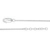 Thumbnail Image 3 of Diamond Accent Flip Flop Dangle Anklet in Sterling Silver - 10"