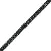 Thumbnail Image 1 of Made in Italy 6.0mm Byzantine Chain Bracelet in Solid Sterling Silver with Black Ruthenium - 8.5"