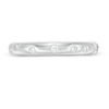 Thumbnail Image 3 of 1/5 CT. T.W. Diamond Scattered Wedding Band in Platinum