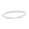 Thumbnail Image 1 of 1/10 CT. T.W. Diamond Wedding Band in Platinum
