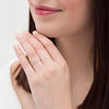Thumbnail Image 2 of 1/10 CT. T.W. Diamond Wedding Band in Platinum