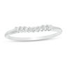 Thumbnail Image 1 of 1/10 CT. T.W. Diamond Slight Contour Wedding Band in Platinum