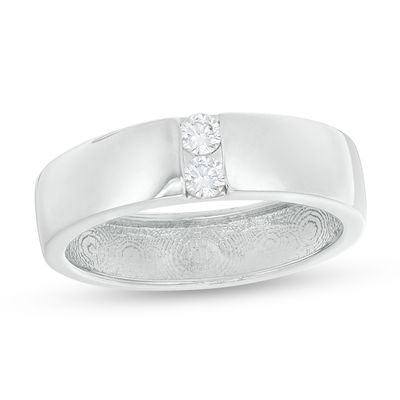 two stone men's ring