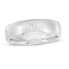 Thumbnail Image 0 of Men's 1/6 CT. Diamond Solitaire Wedding Band in Platinum