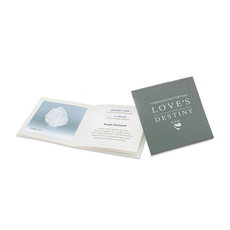 Main Image 4 of Love's Destiny by Zales 1-5/8 CT. T.W. Certified Diamond Solitaire Stud Earrings in 14K White Gold (I/I2)