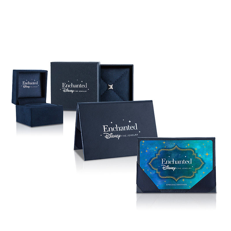 Main Image 4 of Enchanted Disney Aladdin 1-1/2 CT. T.W. Diamond Double Frame Engagement Ring in 14K Two-Tone Gold