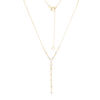 Thumbnail Image 1 of 3/4 CT. T.W. Diamond Station "Y" Necklace in 10K Gold
