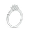 Thumbnail Image 3 of 1/2 CT. T.W. Princess-Cut Diamond Frame Vintage-Style Engagement Ring in 14K White Gold