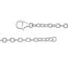 Thumbnail Image 3 of Oval Multi-Gemstone and White Topaz Bracelet in Sterling Silver - 7.5"