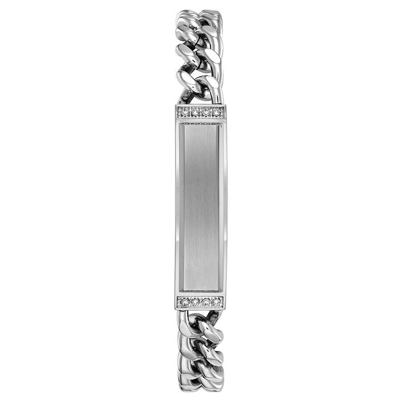 Men's Exclusive Bulova Diamond Accent Watch and ID Bracelet Box Set (Model:  96K106)