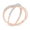 Thumbnail Image 2 of 3/8 CT. T.W. Diamond Orbit Ring in 10K Rose Gold