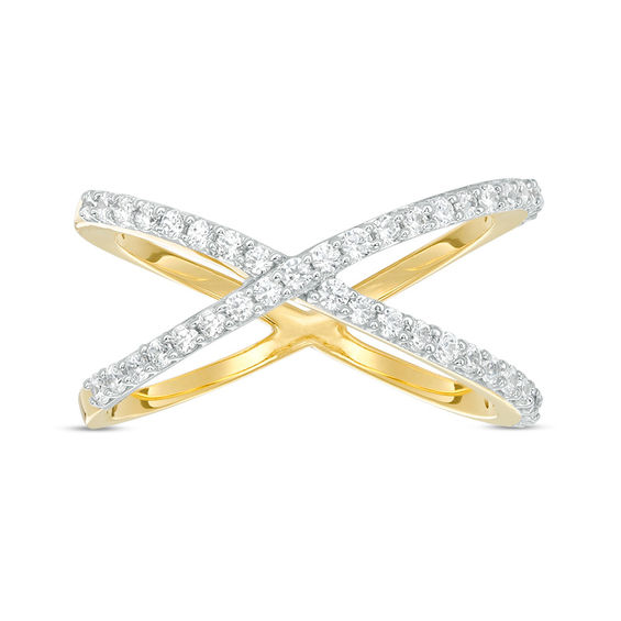 3/8 CT. T.w. Diamond Orbit Ring in 10K Gold