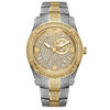 Thumbnail Image 0 of Men's JBW Jet Setter 1 CT. T.W. Diamond Two-Tone 18K Gold Plate Watch (Model: J6370D)