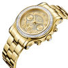 Thumbnail Image 2 of Ladies' JBW Laurel 1/10 CT. T.W Diamond and Crystal Accent 18K Gold Plate Watch (Model: J6330A)