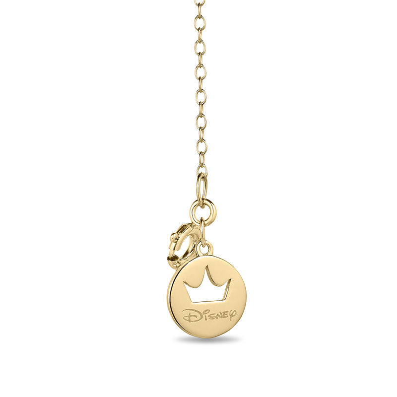 Main Image 2 of Enchanted Disney Jasmine Diamond Accent Filigree Lamp Pendant in 10K Gold - 19"