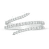 Thumbnail Image 4 of 1/3 CT. T.W. Diamond Multi-Row Wrap Ring in Sterling Silver