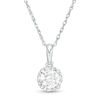 Thumbnail Image 1 of 1/2 CT. T.W. Diamond Pendant in 10K White Gold
