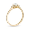Thumbnail Image 2 of 1/2 CT. T.W. Diamond Three Stone Engagement Ring in 14K Gold