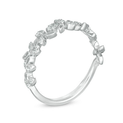 1/5 CT. T.W. Diamond Leaf Scatter Vintage-Style Anniversary