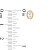 Thumbnail Image 3 of 3/8 CT. T.W. Oval Diamond Solitaire Vintage-Style Stud Earrings in 10K Gold