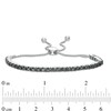 Thumbnail Image 3 of 2 CT. T.W. Black Diamond Tennis Bolo Bracelet in Sterling Silver - 9.5"