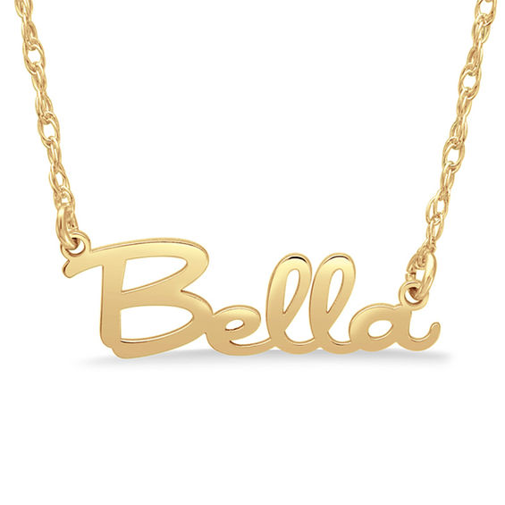 Cursive Name Necklace (1 Line)