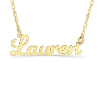 Cursive Name Necklace (1 Line)