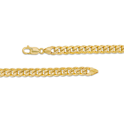 Men S 3 5mm Cuban Curb Chain Necklace In 10k Gold 22 Zales Men S 3 5mm Cuban Curb Chain Necklace In 10k Gold 22 Zales