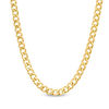 Thumbnail Image 0 of Men's 115 Gauge Curb Chain Necklace in 10K Gold - 22"