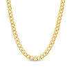 Thumbnail Image 1 of Men's 115 Gauge Curb Chain Necklace in 10K Gold - 22"