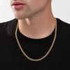 Thumbnail Image 1 of Men's 115 Gauge Curb Chain Necklace in 10K Gold - 22"