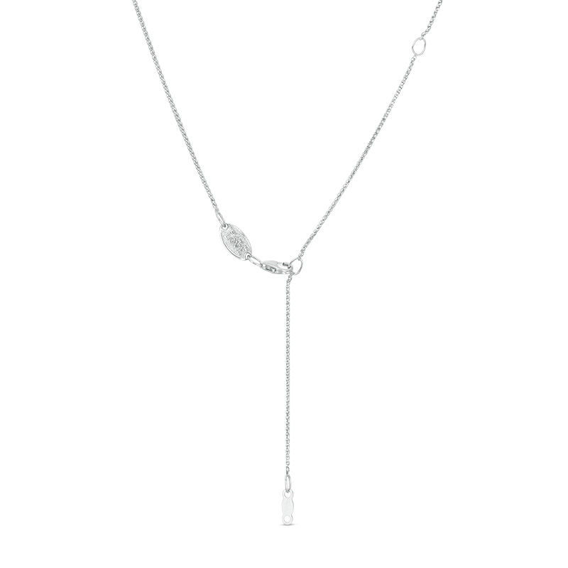 Main Image 3 of Vera Wang Love Collection Bold Abstract Star Pendant in Sterling Silver - 19"