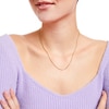 Thumbnail Image 2 of 1.5mm Diamond-Cut Round Box Chain Necklace in 10K Gold - 18"