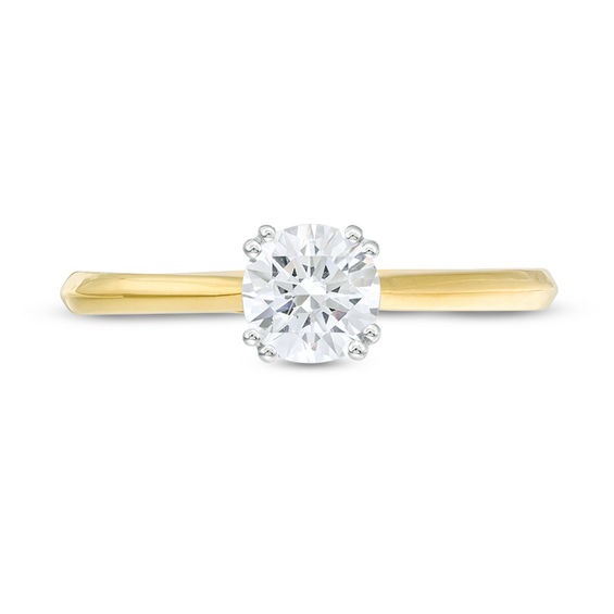 5/8 CT. Diamond Double Prong Solitaire Engagement Ring in 14K Gold (I/I2)