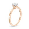 3/8 CT. Diamond Solitaire Engagement Ring in 14K Rose Gold (I/I2)