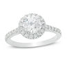 Thumbnail Image 1 of 1-1/2 CT. T.W. Diamond Frame Engagement Ring in 14K White Gold