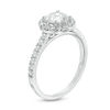 Thumbnail Image 3 of 1-1/2 CT. T.W. Diamond Frame Engagement Ring in 14K White Gold